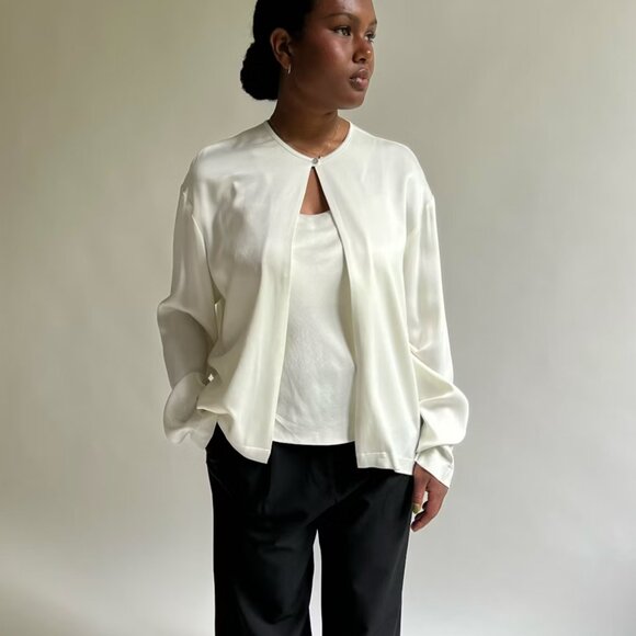 Djerf Avenue Dream Cardigan Cloud - Picture 1 of 2